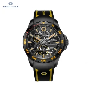 Seagull Herren Automatikuhr 2023 – Luxus-Sport, Doppelseitiges Skelett-Design, Modell 815.92.1877HK