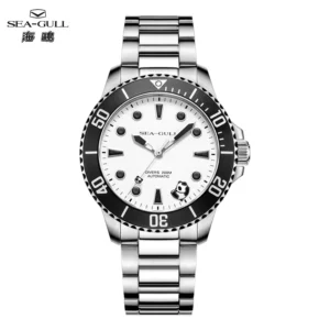 Seagull Herren Automatikuhr – Rolling Panda 2025, 200 m Wasserdicht