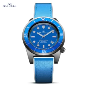 Seagull 1301 Herren Automatikuhr 200m Taucheruhr Edelstahl