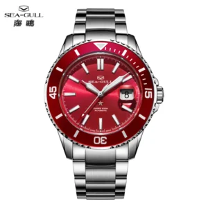 Seagull Ocean Serie 1523 Herren Automatikuhr 200m Taucheruhr Saphirglas