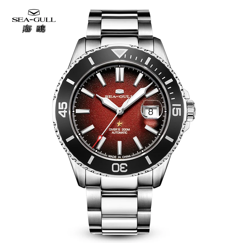 Seagull Ocean Series 816.32.1523 – Automatik Herrenuhr, 200 m wasserdicht – Bild 9