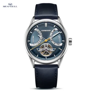 Seagull 6128 – Automatik Herrenuhr mit Flywheel, Kalender & Wochentag, 50 m wasserdicht