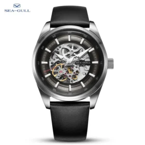 Seagull Herren Automatikuhr 2025 Skelett Leuchtend Wasserdicht Mechanische Uhr 819.92.6076H