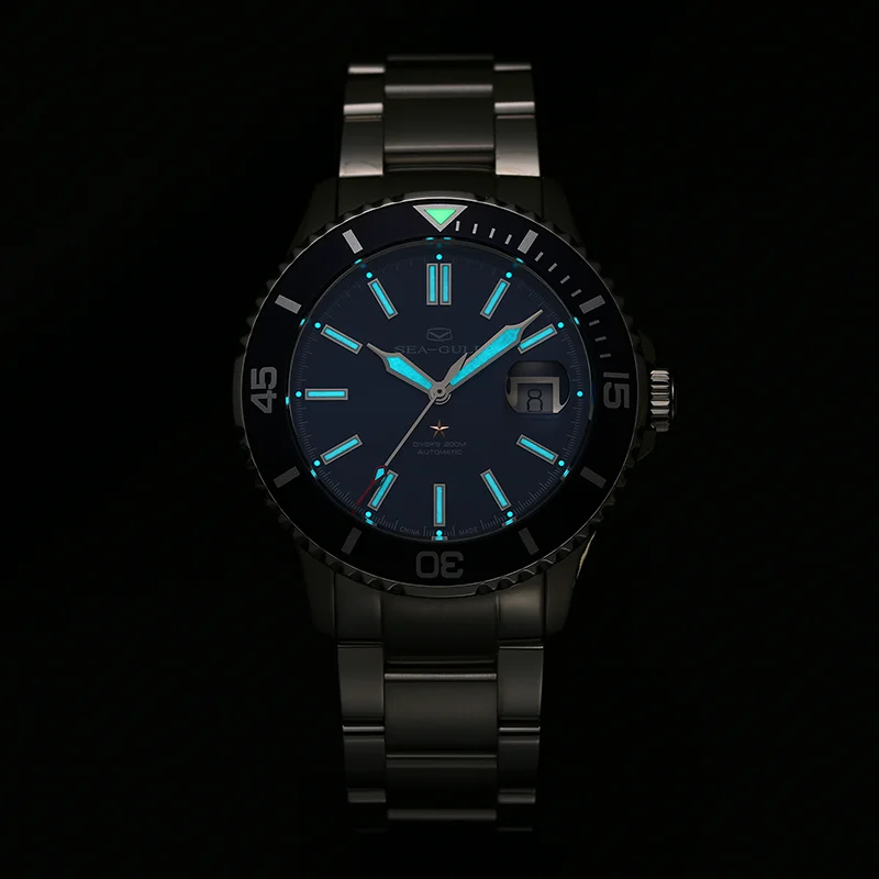 Seagull Ocean Series 816.32.1523 – Automatik Herrenuhr, 200 m wasserdicht – Bild 2