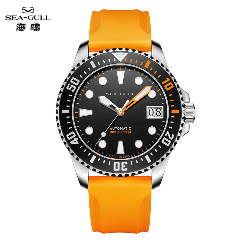Seagull Ocean Serie Herren Automatikuhr 44mm 100m Wasserdicht 6205 – Bild 7